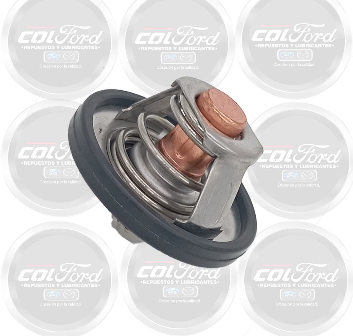 TERMOSTATO FORD FIESTA 1.6 2012 EN ADELANTE MARCA OSSCA.