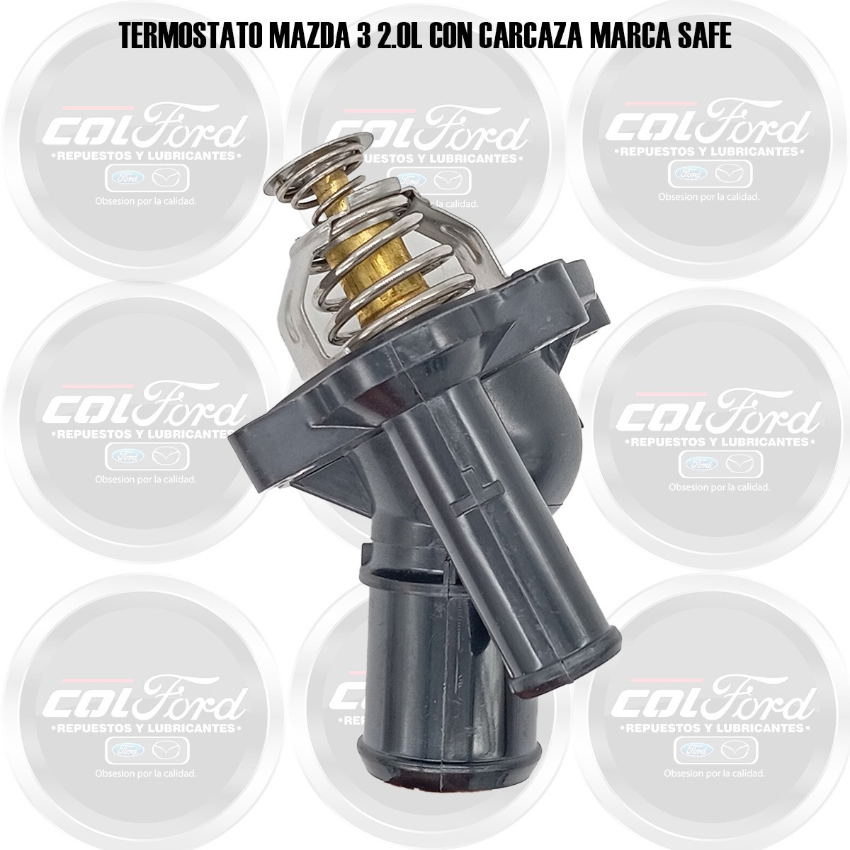 Termostato Mazda 3, Mazda 2 Con Carcaza